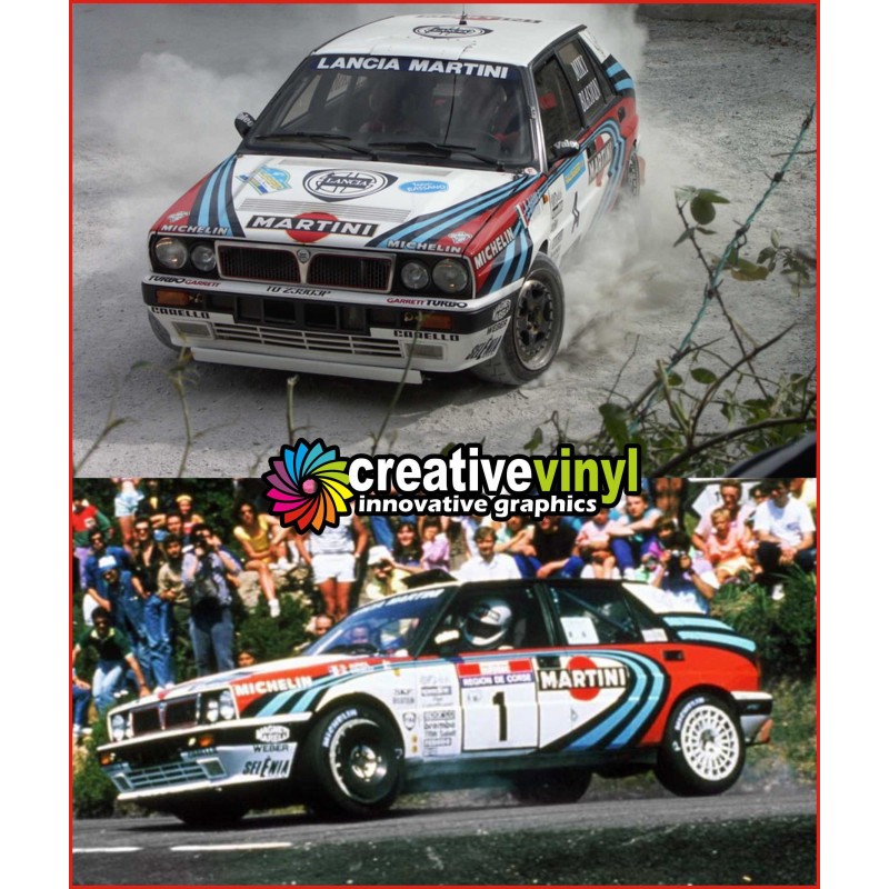 Lancia Delta 1990 Safari Full Graphics Kit
