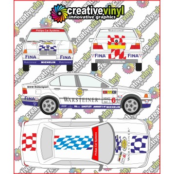 BMW 320i 1997 STW Cup Full Graphics Kit