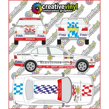 BMW 320i 1997 STW Cup Full Graphics Kit