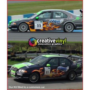 MG ZS 2002 BTCC Full Graphics Kit