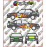 MG ZS 2002 BTCC Full Graphics Kit