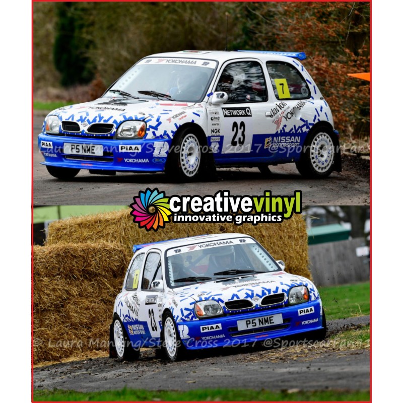 Nissan Micra 1997 Network Q Full Graphics Kit