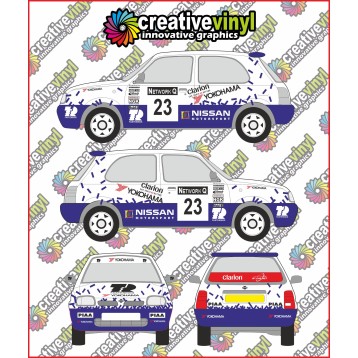 Nissan Micra 1997 Network Q Full Graphics Kit