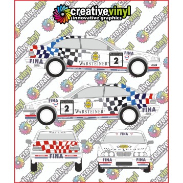 BMW M3 GTR 1993 DTM Warsteiner Full Graphics Kit