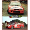 Mitsubishi Evolution 6 2000 Rally Full Graphics Kit