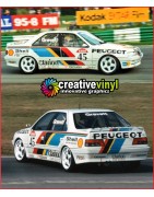 Peugeot 405 1992 BTCC Full Rally Graphics Kit