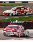 Peugeot 405 1995 BTCC Full Rally Graphics Kit