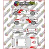 Mitsubishi Colt 1998 Ralliart Full Graphics Kit