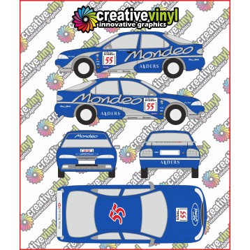 Ford Mondeo 1998 BTCC Full Graphics Kit