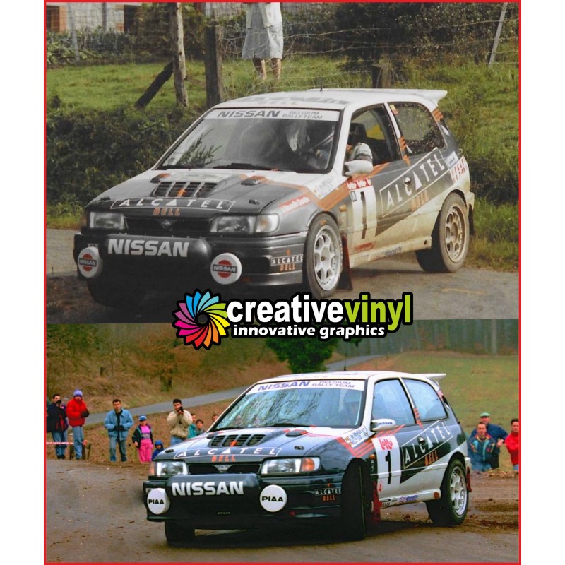 Nissan Pulsar 1993 Alcatel Full Graphics Kit