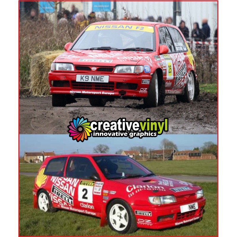 Nissan Sunny 1995 Full Graphics Kit