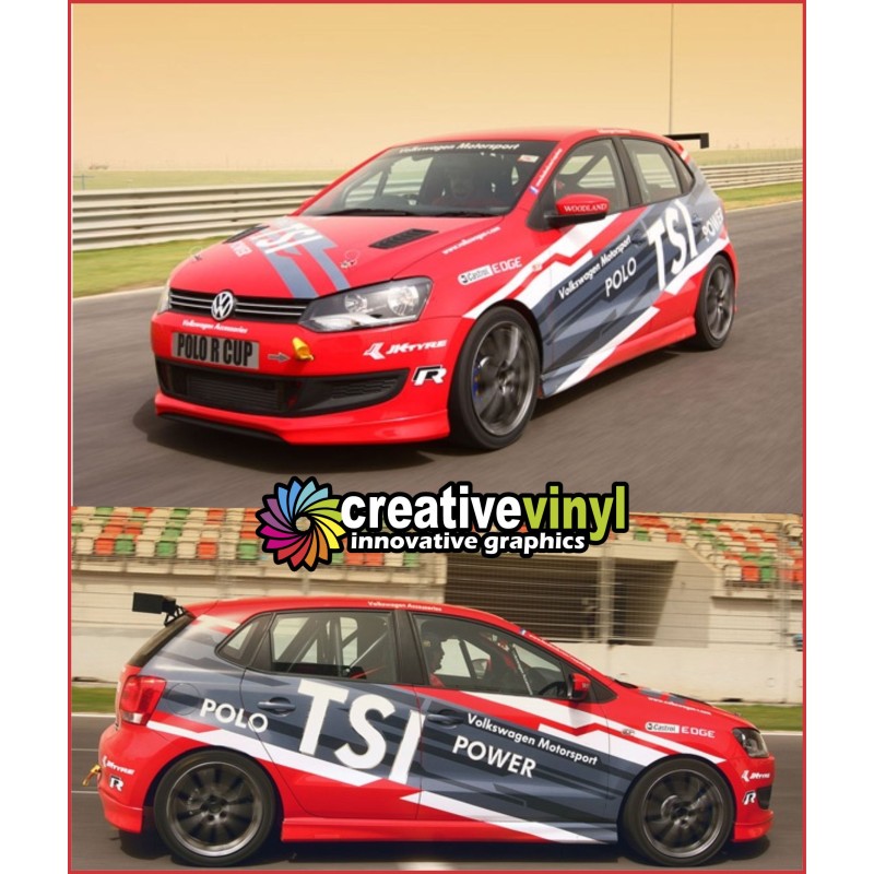 Volkswagen Polo TSI Full Rally Graphics Kit