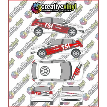 Volkswagen Polo TSI Full Rally Graphics Kit