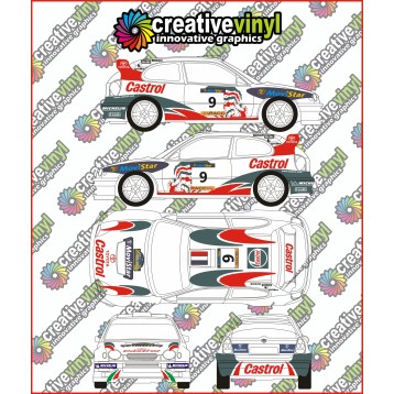 Toyota Corolla 1998 Catalunya WRC Full Graphics Kit