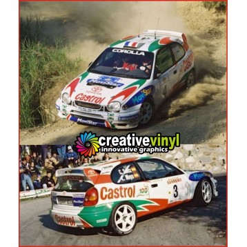 Toyota Corolla 1999 Portugal WRC Full Graphics Kit