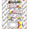 Vauxhall Astra 1998 BTCC Full Graphics Kit