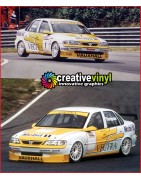 Vauxhall Vectra 1996 BTCC Full Graphics Kit