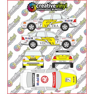 Vauxhall Vectra 1996 BTCC Full Graphics Kit