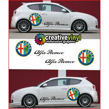 Alfa Romeo Mito Side stripe Style 1