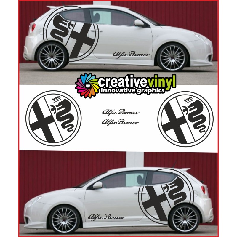 Alfa Romeo Mito Side stripe Style 5