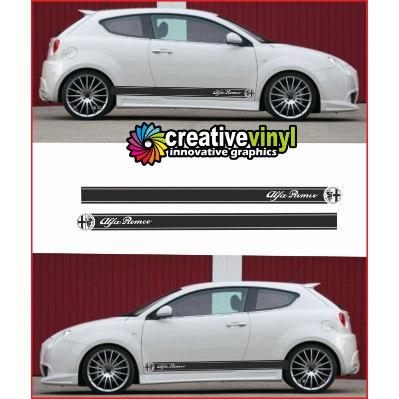 Alfa Romeo Mito Side stripe Style 12