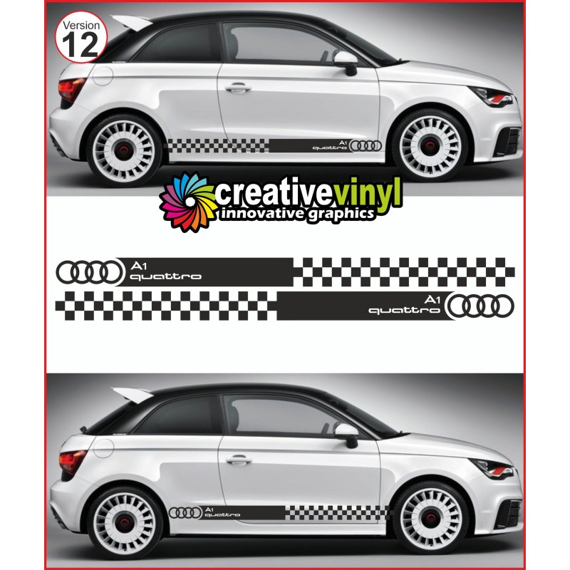 Audi A1 Side Stripe Style 12
