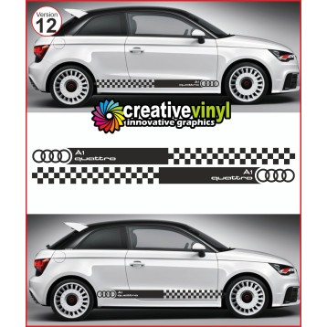 Audi A1 Side Stripe Style 12