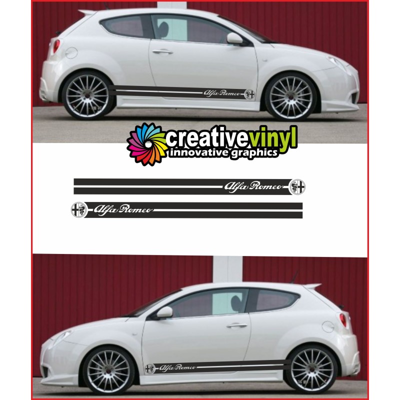 Alfa Romeo Mito Side stripe Style 16