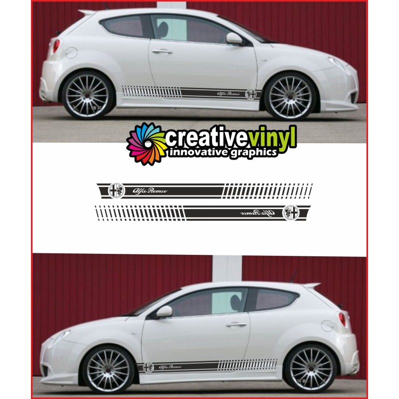 Alfa Romeo Mito Side stripe Style 20