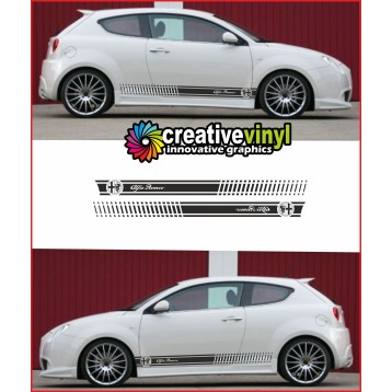 Alfa Romeo Mito Side stripe Style 20