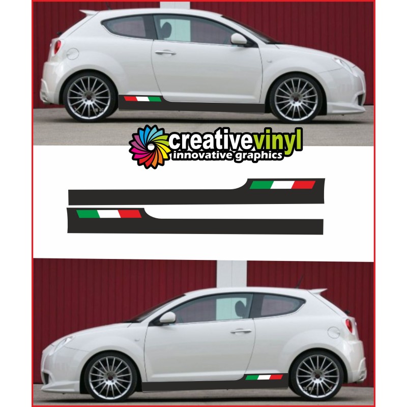 Alfa Romeo Mito Side stripe Style 21