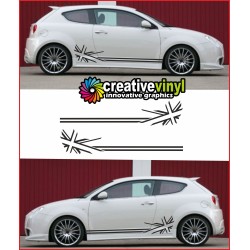 Alfa Romeo Mito Side stripe Style 23