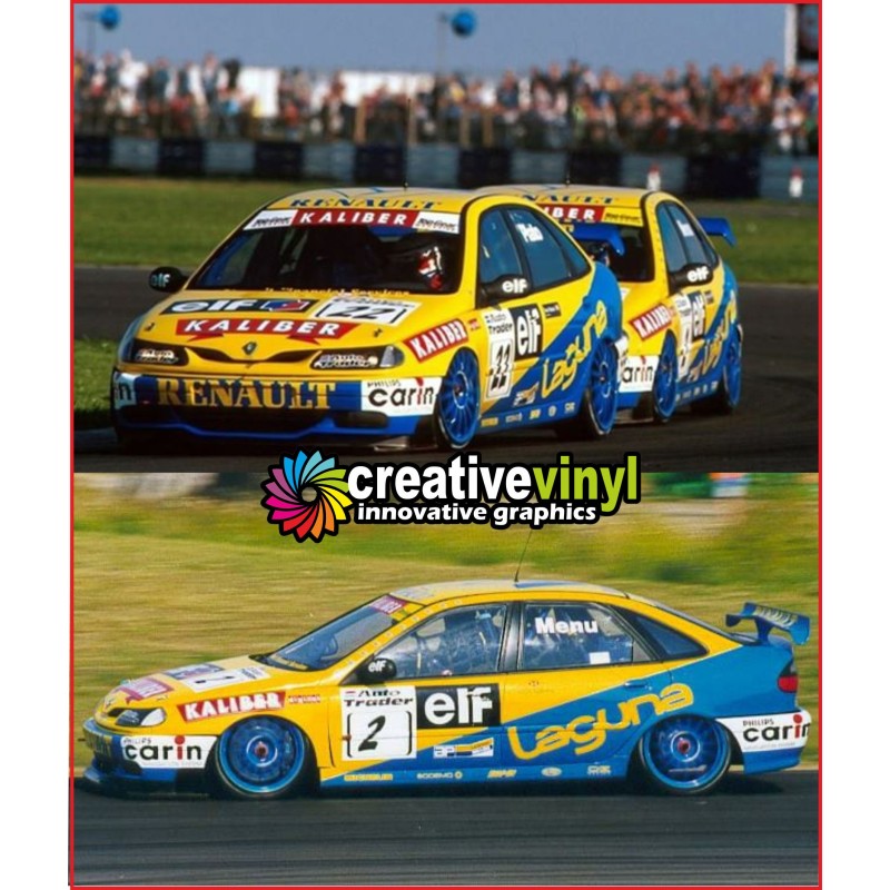 Renault Laguna BTCC 1997 Full Graphics Kit