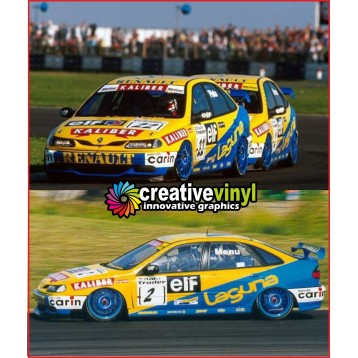 Renault Laguna BTCC 1997 Full Graphics Kit