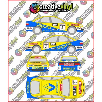 Renault Laguna BTCC 1997 Full Graphics Kit