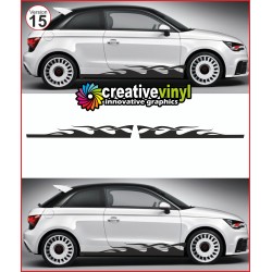 Audi A1 Side Stripe Style 15