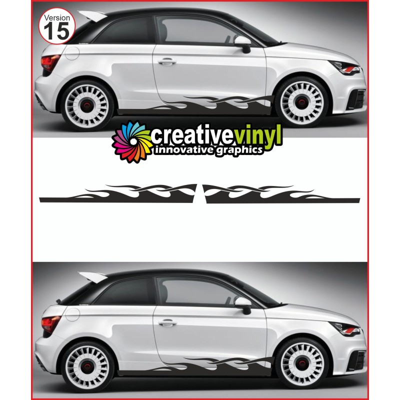 Audi A1 Side Stripe Style 15