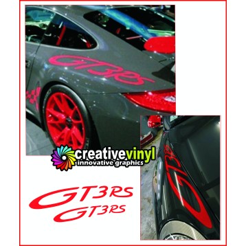 Porsche 911 GT3 RS Fender / Wing Graphics