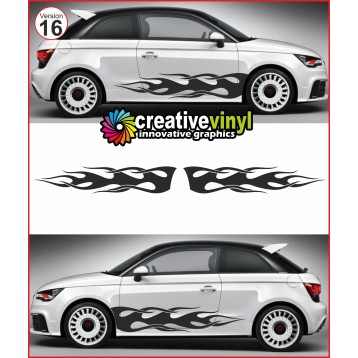 Audi A1 Side Stripe Style 16