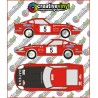 Datsun 240z 1971 Monte Carlo Full rally graphics Kit