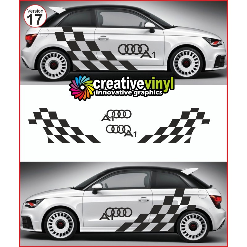 Audi A1 Side Stripe Style 17