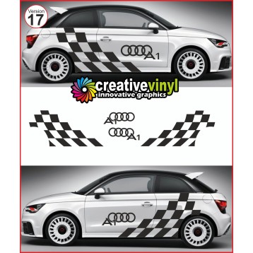 Audi A1 Side Stripe Style 17