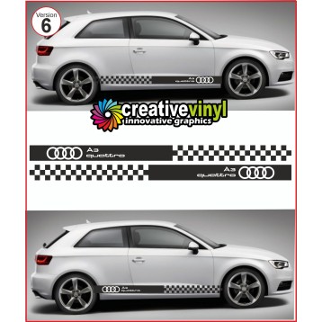Audi A3 Side Stripe Style 6
