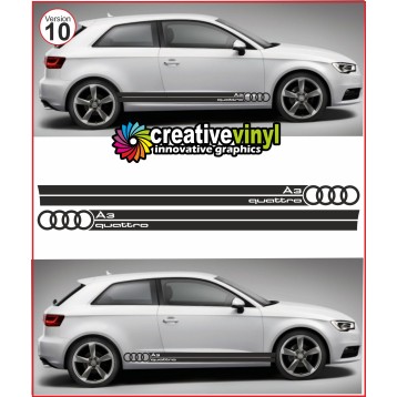 Audi A3 Side Stripe Style 10