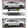 Audi A3 Side Stripe Style 11