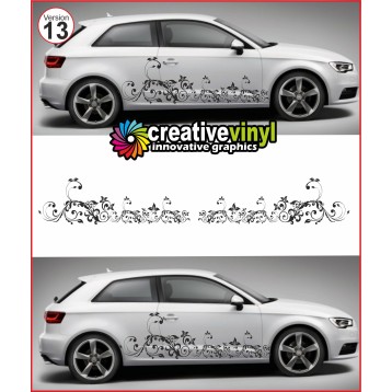 Audi A3 Side Stripe Style 13