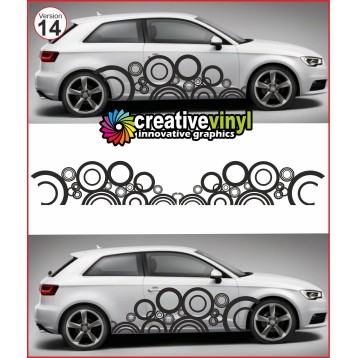 Audi A3 Side Stripe Style 14