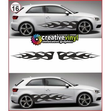 Audi A3 Side Stripe Style 16