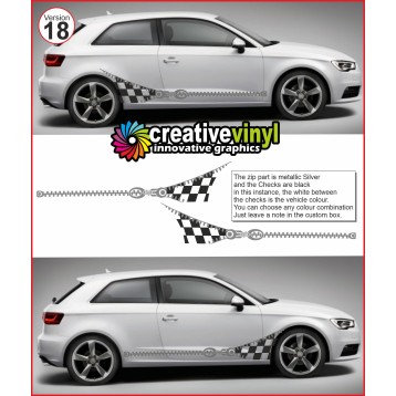 Audi A3 Side Stripe Style 18