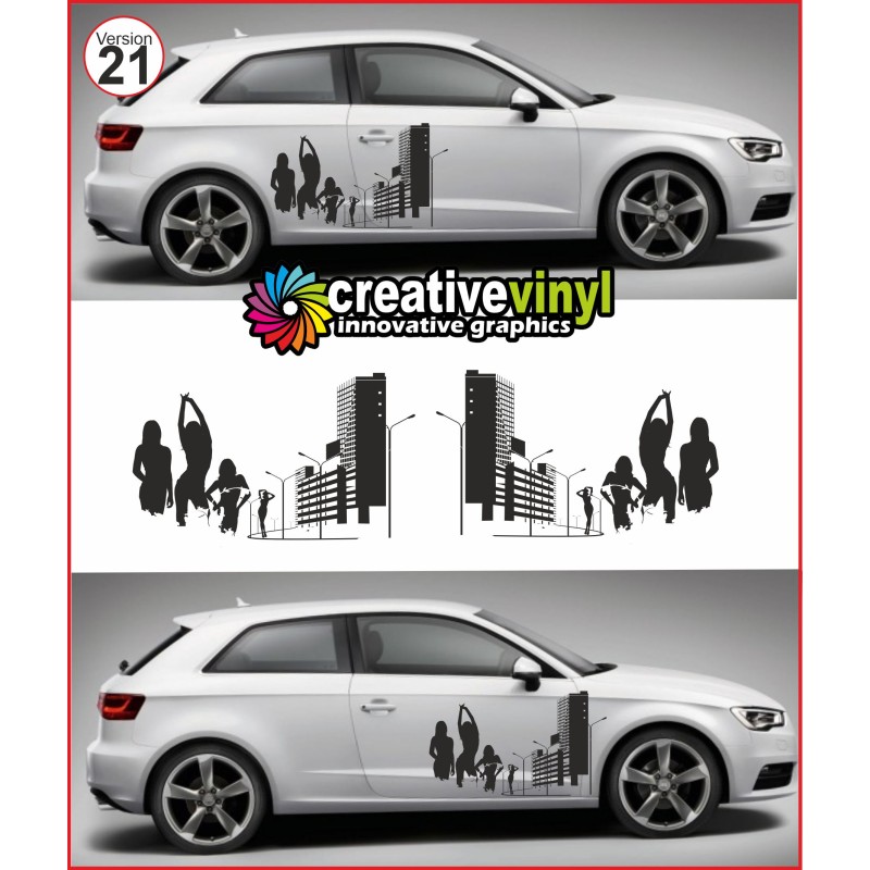Audi A3 Side Stripe Style 21